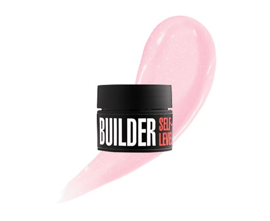 Изображение  Моделирующий самовыравнивающийся гель Kodi Builder self-level Gel Pink Shine, 13 г, Объем (мл, г): 13, Цвет №: Pink
