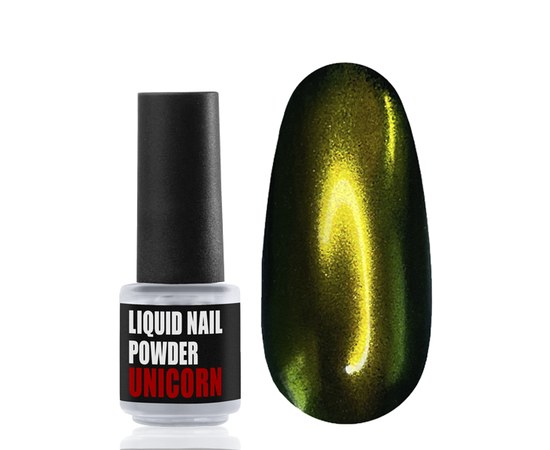 Зображення 2 Рідкий пігмент для нігтів Kodi Liquid Nail Powder Unicorn, 4 мл