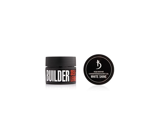 Изображение 4 Modeling self-leveling gel Kodi Builder self-level Gel White Shine, 13 g, Volume (ml, g): 13, Options: White Shine