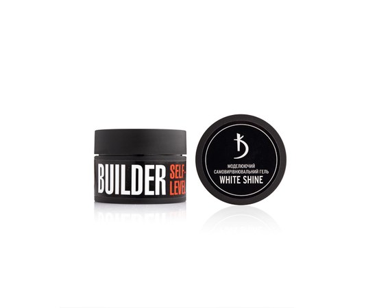 Изображение 4 Modeling self-leveling gel Kodi Builder self-level Gel White Shine, 30 g, Volume (ml, g): 30, Options: White Shine