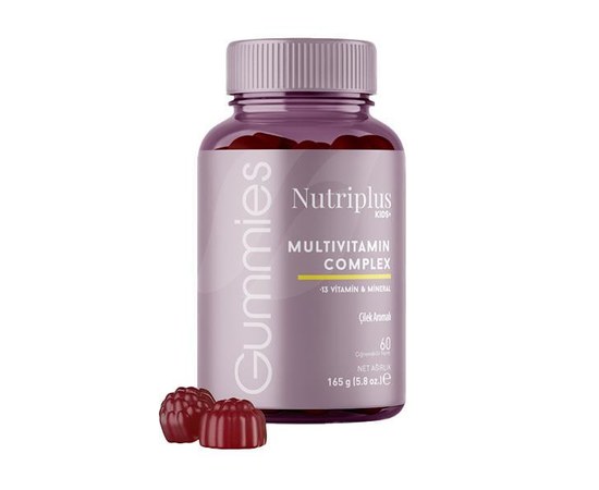 Изображение  Dietary supplement Farmasi "Jelly vitamins Kids+Multivitamin Complex Nutriplus", 60 pieces