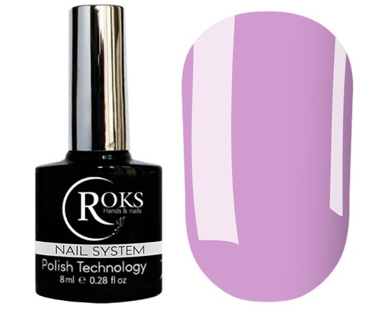 Изображение  Top for gel polish Roks Color No. 05 pale lilac, 8 ml, Volume (ml, g): 8, Color No.: 5