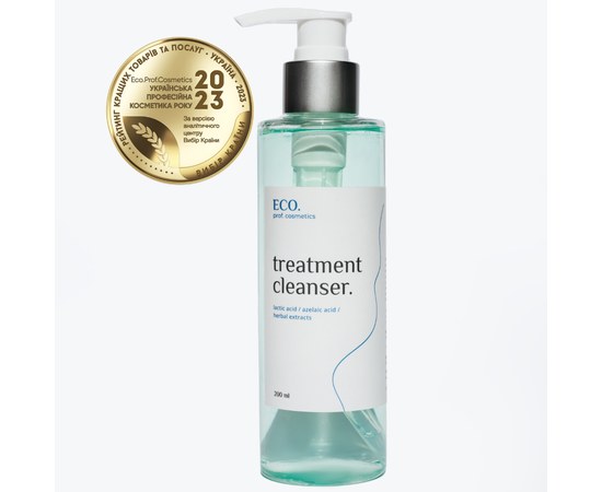 Изображение  Acid cleansing facial gel Eco.prof.cosmetics Treatment Cleanser, 100 ml