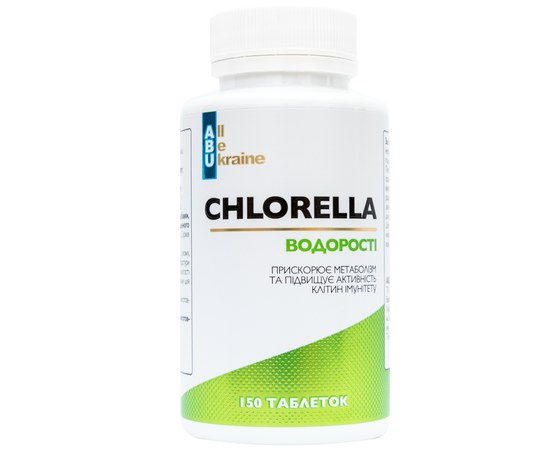 Изображение  Green algae Chlorella ABU, 150 tablets