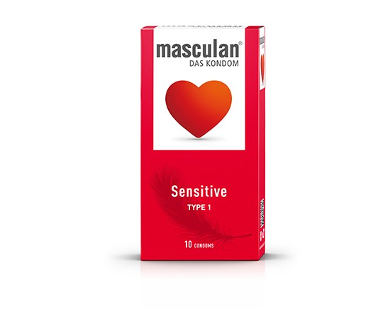 Изображение  Sensitive condoms Masculan Sensitive, 10 pcs.