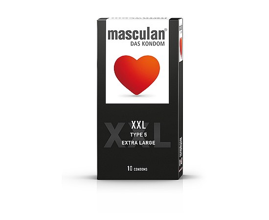 Изображение  Презервативы увеличенного размера Masculan XXL, 3 шт