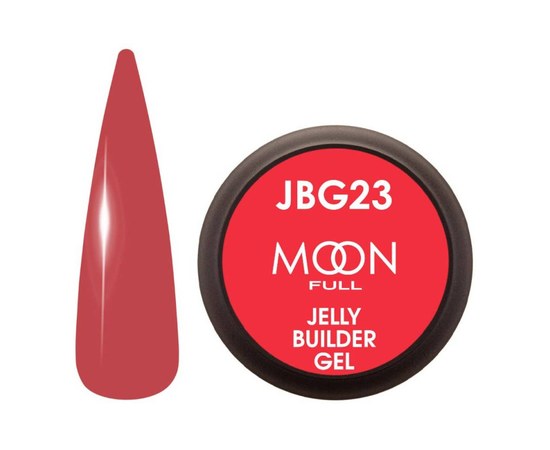 Зображення  MOON Jelly Builder Gel 30ml # JBG 23 (баночка) гель желе для нарощ, Об'єм (мл, г): 30, Цвет №: JBG23