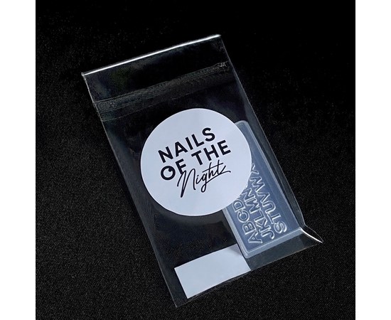 Изображение 6 Силиконовые буквы для ногтей Nails of the Night