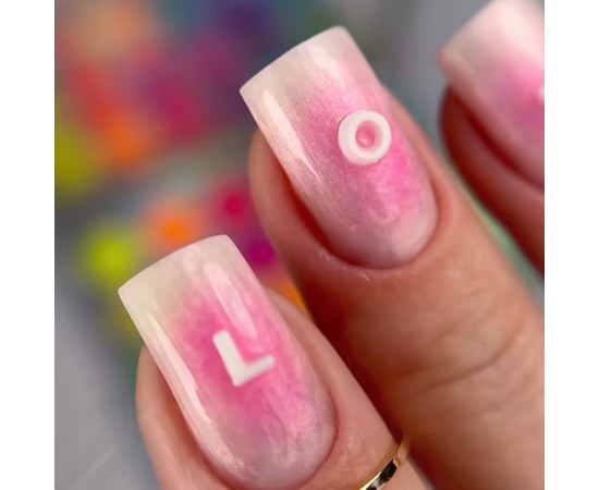 Изображение 4 Силиконовые буквы для ногтей Nails of the Night