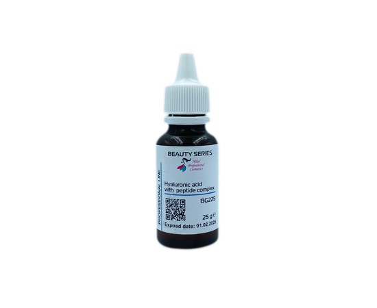 Изображение  Hyaluronic acid with peptide complex Nikol Professional Cosmetics, 25 g, Volume (ml, g): 25