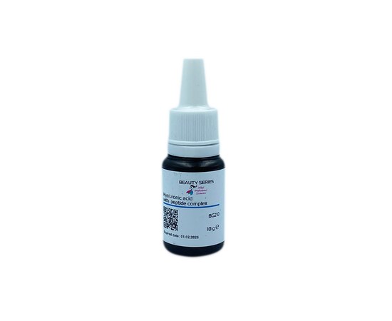 Изображение  Hyaluronic acid with peptide complex Nikol Professional Cosmetics, 10 g, Volume (ml, g): 10