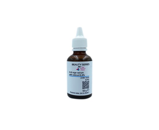 Изображение  Rejuvenating under eye serum with retinol 0.3% Nikol Professional Cosmetics, 50 g, Volume (ml, g): 50