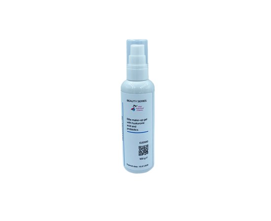 Изображение  Elite make-up removal gel with hyaluronic acid and probiotics Nikol Professional Cosmetics, 100 g, Volume (ml, g): 100