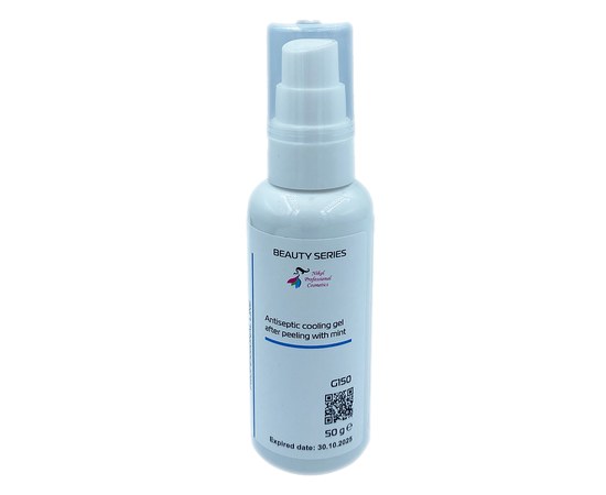 Изображение  Antiseptic after peeling cooling gel with mint hydrolate Nikol Professional Cosmetics, 50 g, Volume (ml, g): 50