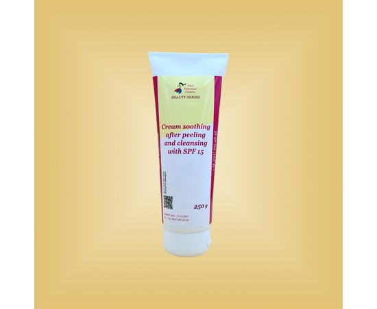 Изображение  Soothing cream after peeling and cleansing with SPF 15 Nikol Professional Cosmetics, 250 g, Volume (ml, g): 250