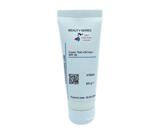 Изображение  Oil-free cream-fluid with SPF 30 Nikol Professional Cosmetics, 60 g, Volume (ml, g): 60
