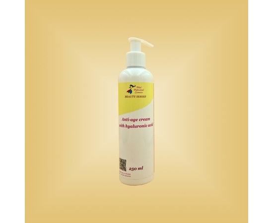 Зображення  Anti-age крем з гіалуроновою кислотою Nikol Professional Cosmetics, 250 г, Об'єм (мл, г): 250