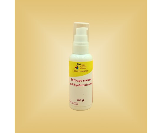 Изображение  Anti-age крем с гиалуроновой кислотой Nikol Professional Cosmetics, 60 г, Объем (мл, г): 60