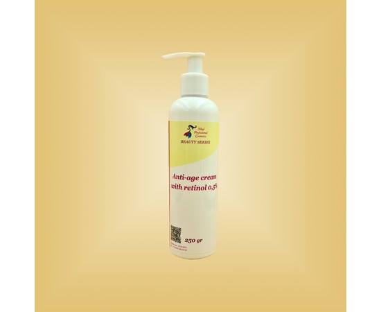 Изображение  Anti-age cream with retinol 0.5% Nikol Professional Cosmetics, 250 g, Volume (ml, g): 250