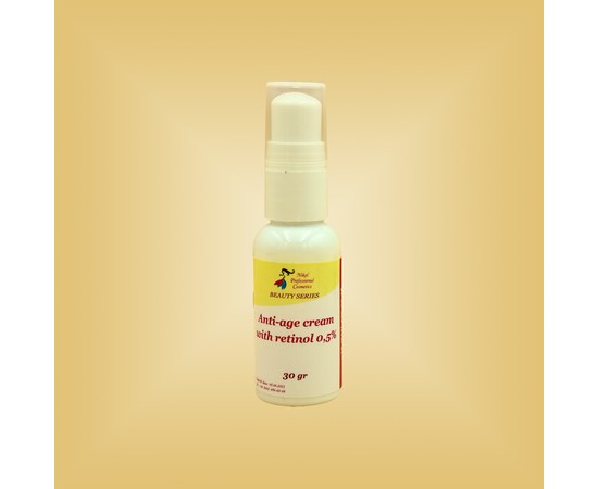 Изображение  Anti-age cream with retinol 0.5% Nikol Professional Cosmetics, 30 g, Volume (ml, g): 30
