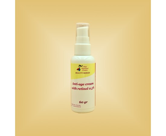 Изображение  Anti-age cream with retinol 0.5% Nikol Professional Cosmetics, 60 g, Volume (ml, g): 60