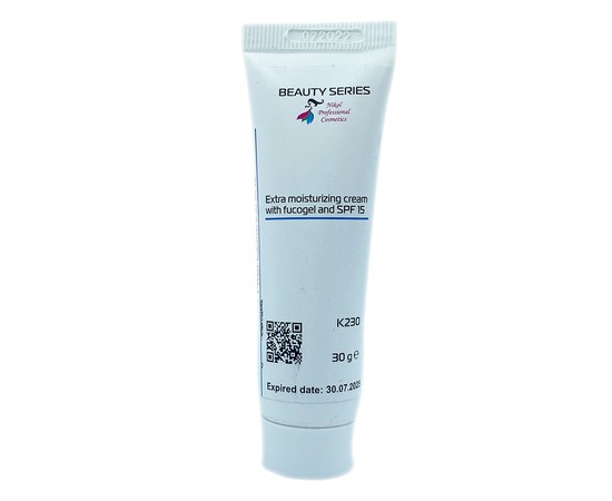 Изображение  Extra moisturizing cream with fucogel and SPF 15 Nikol Professional Cosmetics, 30 g, Volume (ml, g): 30