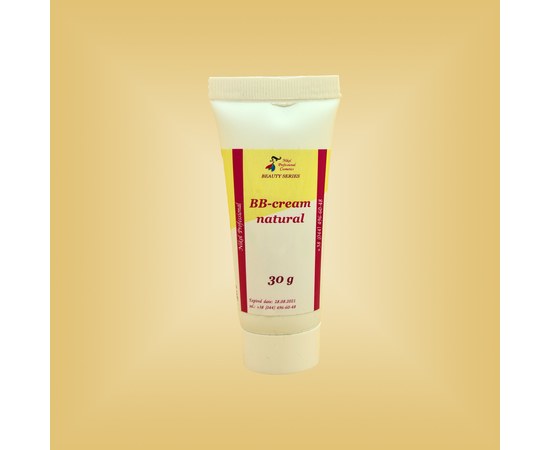 Изображение  Natural BB cream Nikol Professional Cosmetics, 30 g, Volume (ml, g): 30