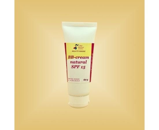 Изображение  BB cream natural with SPF 15 Nikol Professional Cosmetics, 60 g, Volume (ml, g): 60
