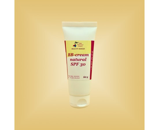 Изображение  BB cream natural with SPF 30 Nikol Professional Cosmetics, 60 g, Volume (ml, g): 60