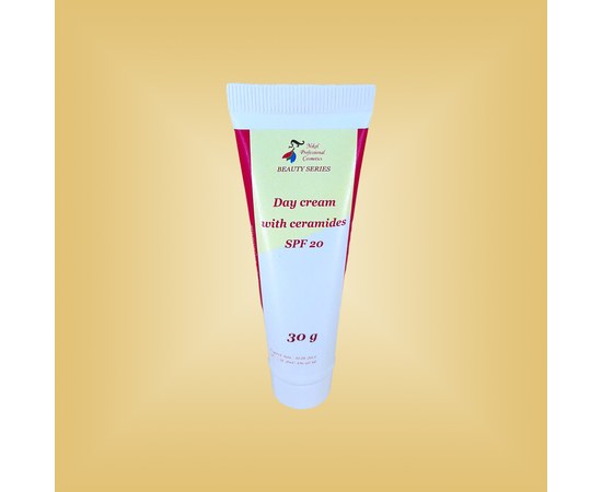 Изображение  Day cream with ceramides and SPF 20 Nikol Professional Cosmetics, 30 g, Volume (ml, g): 30