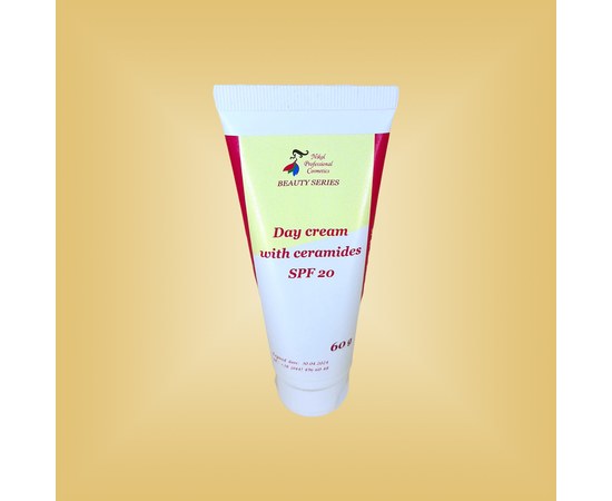 Изображение  Day cream with ceramides and SPF 20 Nikol Professional Cosmetics, 60 g, Volume (ml, g): 60
