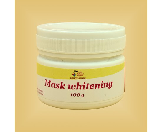 Изображение  Whitening face mask Nikol Professional Cosmetics, 100 g, Volume (ml, g): 100