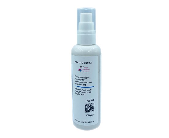 Изображение  Activating solution for enzyme-acid peeling Nikol Professional Cosmetics, 100 g, Volume (ml, g): 100