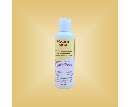Изображение 2 Cucumber hydrolat Nikol Professional Cosmetics, 100 g, Volume (ml, g): 100