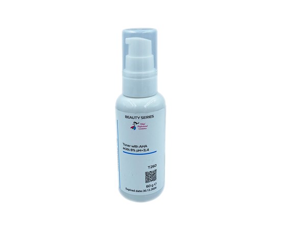 Изображение  Tonic with ANA acids 8% pH 3.4 Nikol Professional Cosmetics, 60 g, Volume (ml, g): 60