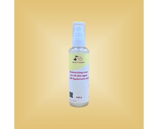 Изображение  Moisturizing tonic with hyaluronic acid for all skin types Nikol Professional Cosmetics, 100 g, Volume (ml, g): 100