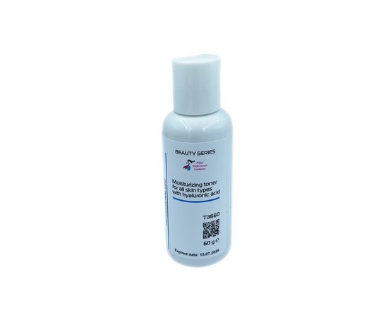 Изображение  Moisturizing tonic with hyaluronic acid for all skin types Nikol Professional Cosmetics, 60 g, Volume (ml, g): 60