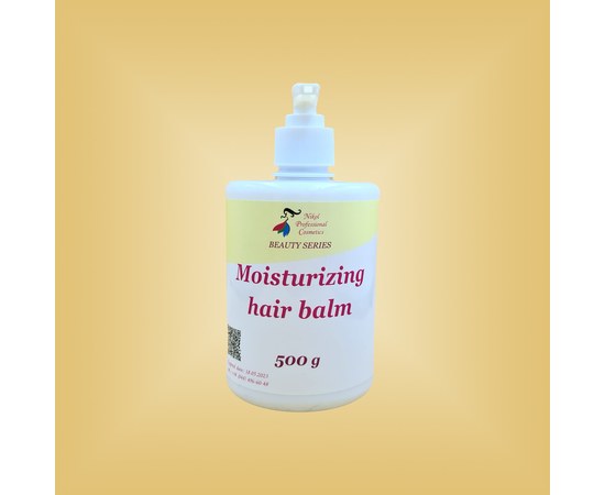 Изображение  Moisturizing hair balm Nikol Professional Cosmetics, 500 g, Volume (ml, g): 500