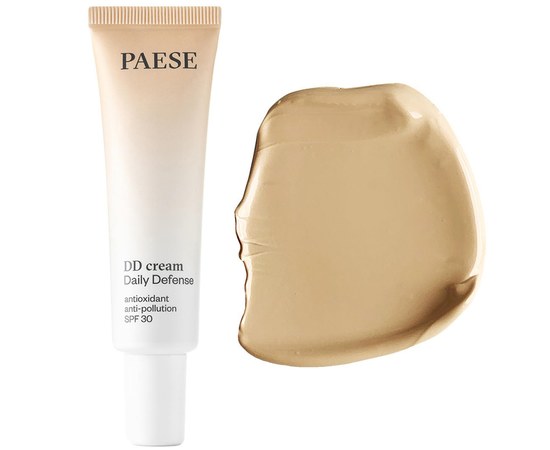 Изображение  Paese DD Cream Daily Defense SPF30 4W Golden Beige, 30 ml, Volume (ml, g): 30, Color No.: 4W