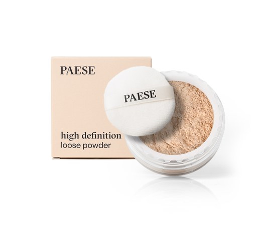 Изображение  Loose face powder Paese High Definition Transparent, 7 g