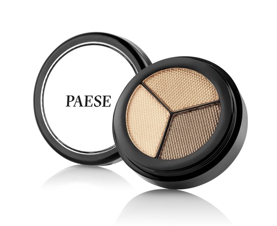 Изображение  Silky eyeshadow with satin finish Paese Opal Trio 238 Caffe Latte, 2.85 g, Volume (ml, g): 2.85, Color No.: 238