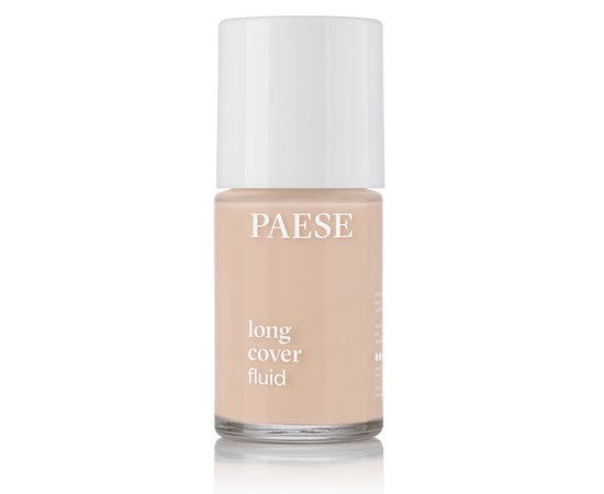 Изображение  Foundation fluid for dry skin Paese Long Cover Fluid 0.5 Ivory, 30 ml, Volume (ml, g): 30, Color No.: 0.5