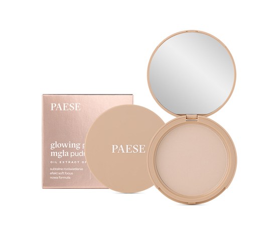 Изображение  Пудра компактная для лица Paese Glowing Powder 11 Light Beige, 10 г, Объем (мл, г): 10, Цвет №: 11