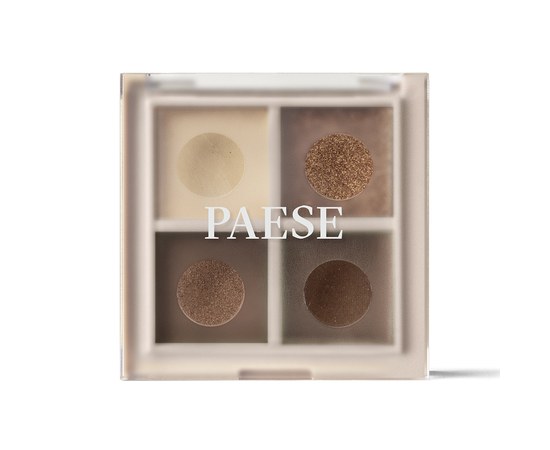 Изображение  Eyeshadow palette 4in1 Paese Daily Vibe Palette 01 Golden Hour, 5.5 g, Volume (ml, g): 5.5, Color No.: 1