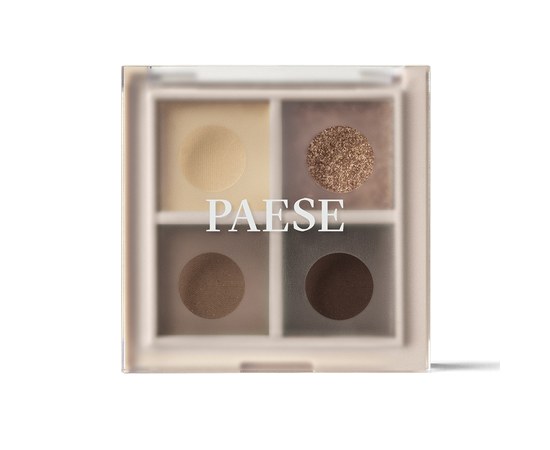 Изображение  Eyeshadow palette 4in1 Paese Daily Vibe Palette 03 Coffee Break, 5.5 g, Volume (ml, g): 5.5, Color No.: 3