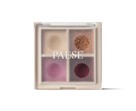 Изображение  Eyeshadow palette 4in1 Paese Daily Vibe Palette 04 Tropical Orchid, 5.5 g, Volume (ml, g): 5.5, Color No.: 4