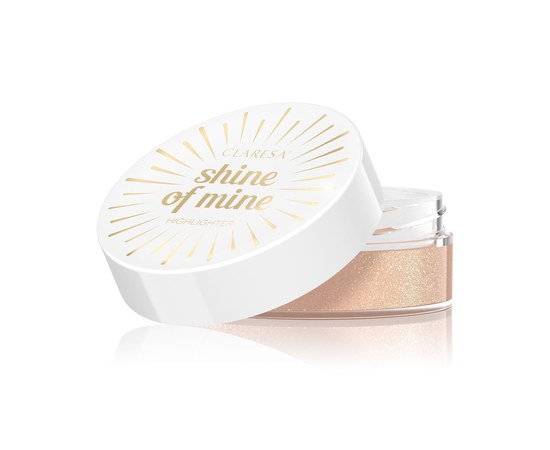 Изображение  Loose face highlighter Claresa Shine of Mine Tone 11 More Champagne, 8 g, Volume (ml, g): 8, Color No.: 11