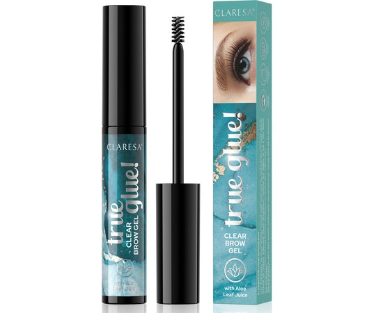 Изображение  Gel for lasting eyebrow styling Claresa True Glue! Clear Brow Gel Transparent, 8 g