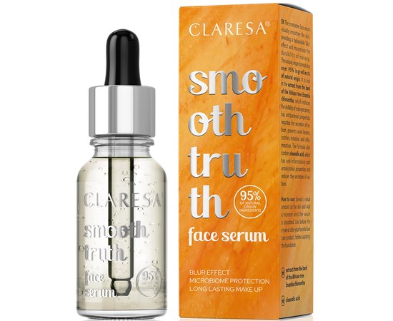 Изображение  Claresa Smooth Truth Smoothing Face Serum, 16 g