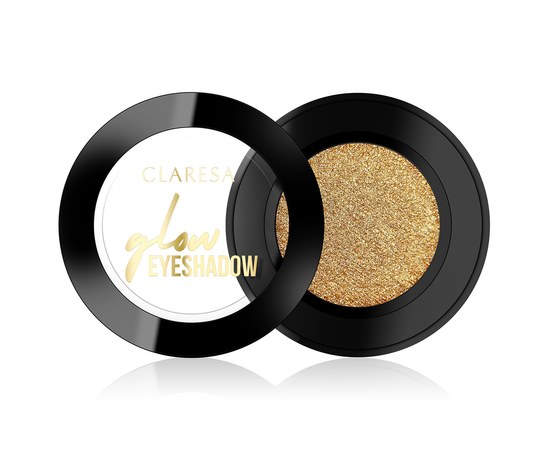 Изображение  Claresa Fun Glow Eyeshadow 06 Gold Rush, 1.2 g, Volume (ml, g): 1.2, Color No.: 6